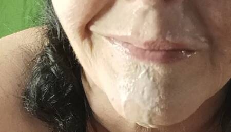 Hungry Sexy Bitch Get More That a Food Fetish in Her Holes Gummy Granny Gets Silked