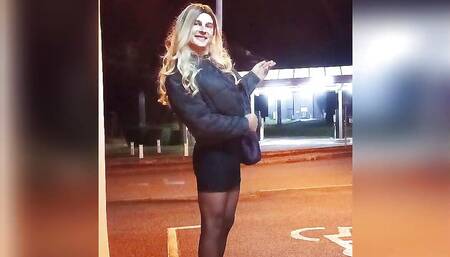 Beautiful little slut trans shemale whore a cock transvestite french celia cross