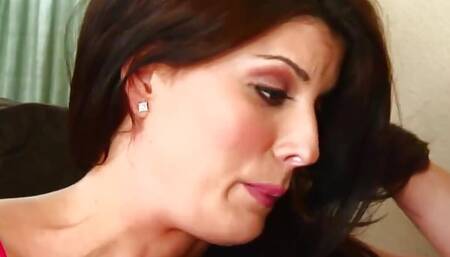 Busty brunette milf with big ass gets fucked nicely