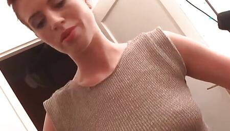 Superb teen gets fucked by her bf at casting