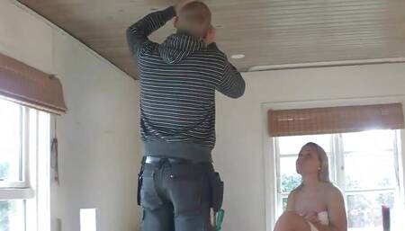 Busty german milf gets pussy licked and slammed