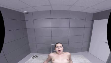 Sexy Blonde Is Fucked in an Interrogation Room