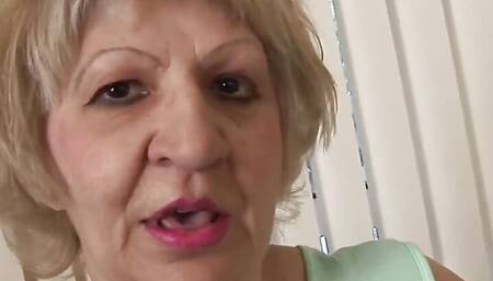 Hairy granny loves dick too much