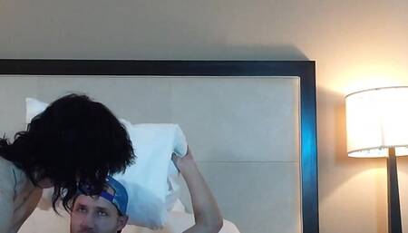 Sexy Petite Woman Sucks Huge Cock