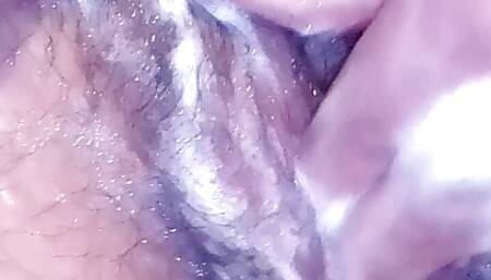 Playing with my pussy in the shower ,hope you like it