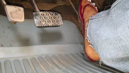 Cranking Frenzy in my Beautiful Flip-Flops with NO LUCK