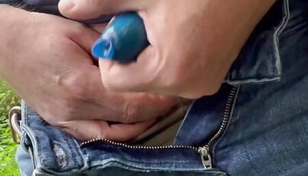 Piss - used condom - masturbation