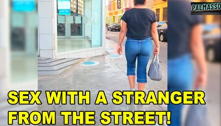 Street girl, I don't have enough to pay off your debt and I ended up fucking a strange man until he makes him cum