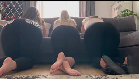 Girls Night Turns Into Farting Contest in Leggings