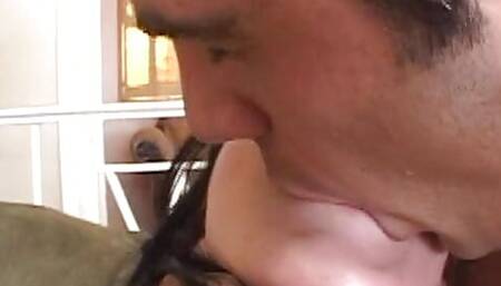 Double penetration threesome with stunning MILF