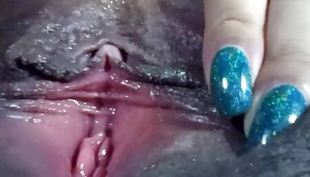 So horny bi housewife Kitty Rosario close up part 2