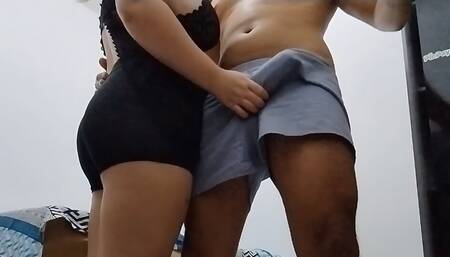 DRY FUCK perfect ass rubbing dick doggy style DRYHUMPING - FREE WV