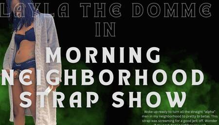 Porch Exhibitionist: Jerking off for the neighbors