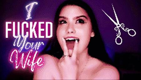 I Fucked Your Wife (TOPLESS Lesbian Cuckold POV, Homewrecker Fantasy, FemDom)