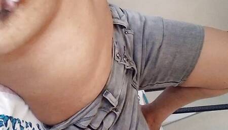 LATIN GIRL SHOWING HER TITS WITH HARD NIPPLE MASTURBATES WANTING TO BE FUCKED