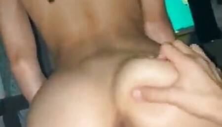 She ends up pregnant! The neighbor likes it hard