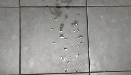 My Cumshots in Public Restrooms. Double Cumshot