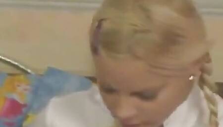 Young Kimmy After College Masturbation with Dildo