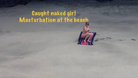 Filming beach masturbation from drone and was caught, compilation
