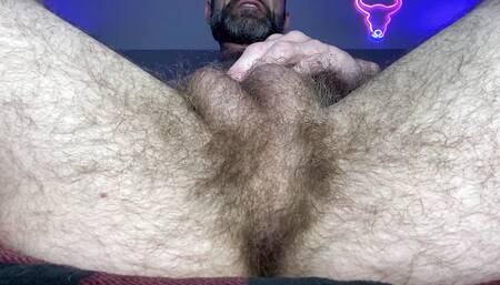 Verbal daddy needs a good boy to clean his ass and balls POV