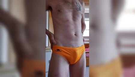 My waist line has always been 30 inches. This is a 30 inch speedo!