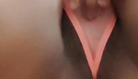 Teenage girl zeenat masturbating with dildo with sound