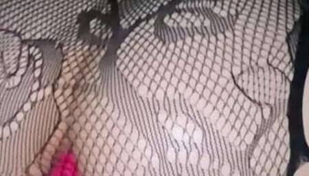 MILF Oreo Gets Nailed by Massive Black Cock, Flirts with Dildo While Wearing Lingerie