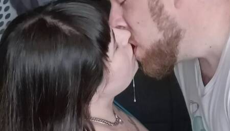 DD Sadie Cum Kissing Her Stepfather