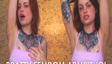 Femdom Blackmail Armpit JOI