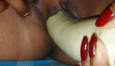 Indian Housewife Bhabhi Vegetable Lauka Dildos With Condom Riding Desi Vegetable Sex Cucumber Sex Wife Vegetable Hindi  Sex