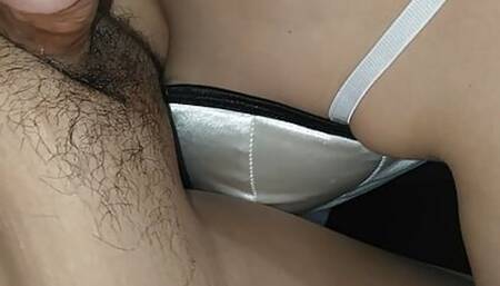 This girl is fucking and making her dick squirm