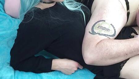 Sissy Daisy Sucking Crossdresser Cock