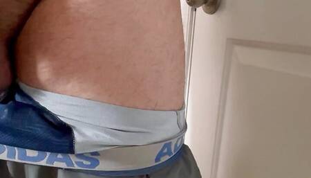 Fat Uncut Penis ejaculating