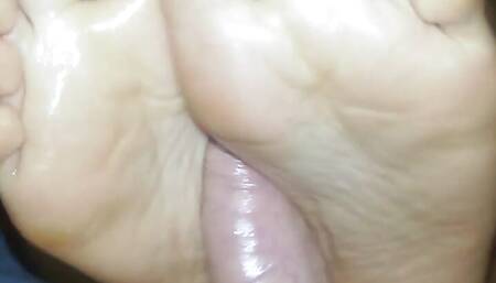 Beautiful Wifey Feet Perfect Footjob, Toejob and Solejob