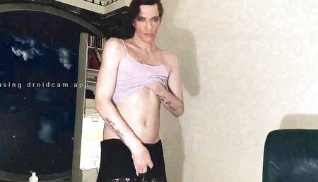 Sexy Sissy Sex Slave Denise Humain is ready to get fucked by groups of men with huge cocks. Let Denise be the surprise gift for