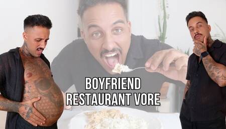 Boyfriend restaurant vore - Lalo Cortez