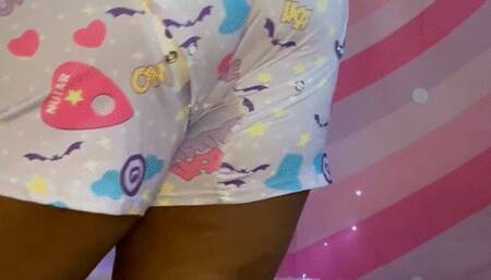 BBW Onesie Strip Twerking