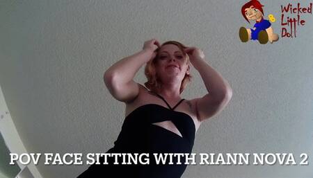 POV Face Sitting with Riann Nova 2