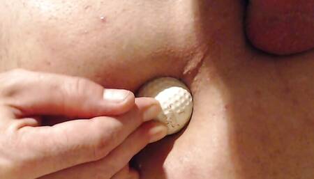 Hole in One - four golf balls inside