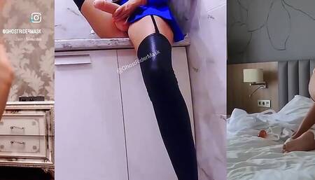 Split screen pegging compilation