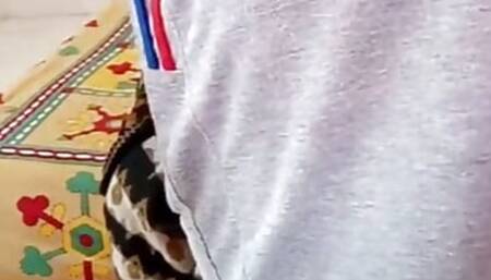 Indian Real Maid Cheating Sex with Owner in Hotel Room