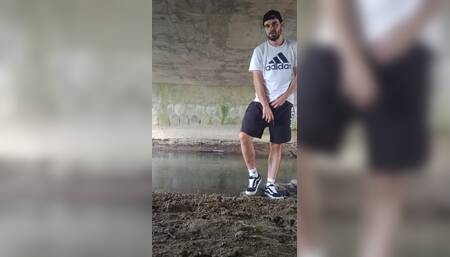 Playing with My Pet Under the Bridge