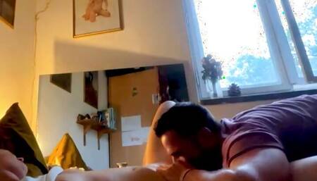 I want his face between my legs & come all over the place (squirting + cum eating)