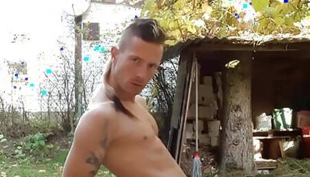 Walking naked and squirting around my house