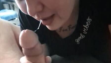 DD Sadie Sucks The Cum Right Out Of Her Stepdad
