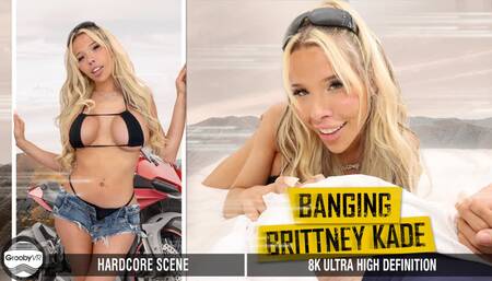 GROOBYVR - Brittney Kade Feels Good Riding Cock POV Video