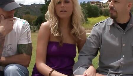 Hotwife Darcy Tyler Takes a Ride as Her Hubby Watches