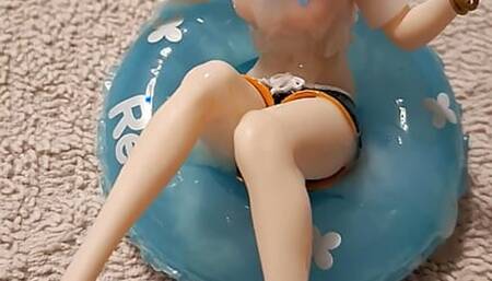 Rem Swimsuit bikini Anime figure bukkake SOF
