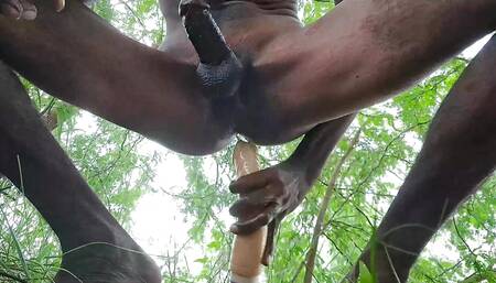 Desi boy outdoor anal