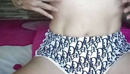 Orgasm of my big hairy pussy